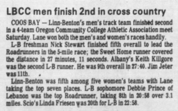 1980 10-06 Linda at LBCC Albany Dem Herald page 16